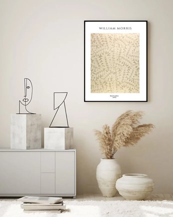 PLAKAT Morris, botaniczny, William Morris, black dot studio