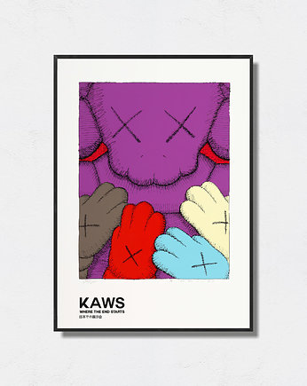 Kaws "Art Poster", Pas De LArt