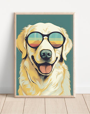 Plakat golden retriever, Whatever the timezone