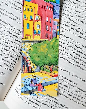 Zakładka Lazurowe Wybrzeże: Promenada, Burgundowe Rysunki