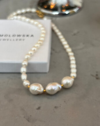Naszyjnik z pereł naturalnych, Chmolowska Jewellery