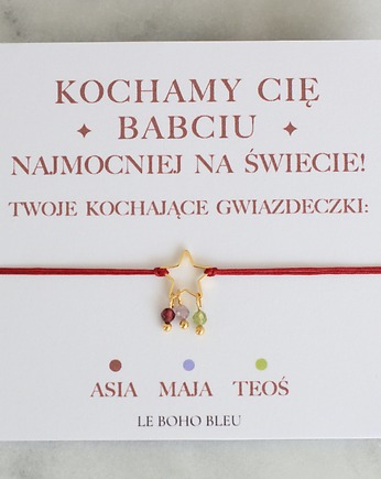 Dla Babci - Kamienie Urodzeniowe Wnucząt, Le Boho Bleu
