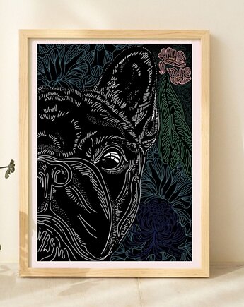 Plakat - Galaktyczny Piesek Hiruś, IvoAdventures