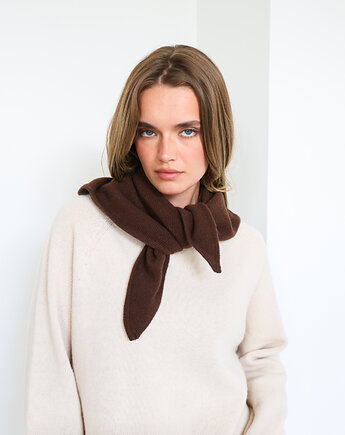 Chusta Rowan czekoladowa, Lucky HandMade