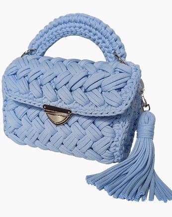 Elegancka pleciona damska torebka na wesele, Crochetella