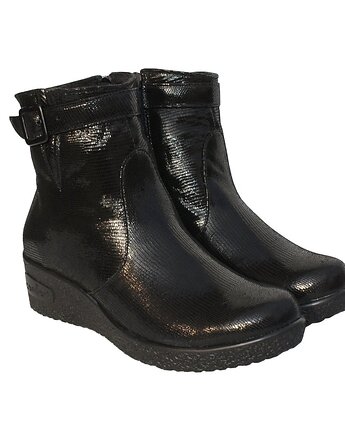 Botki skórzane  - żmijka (2942), BOSCCOLO