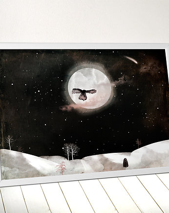 Plakat SOWA 50x70, Anita Tomala
