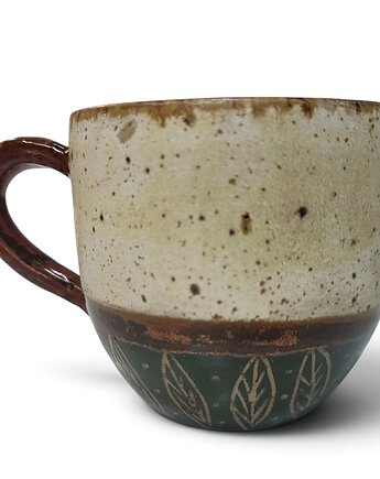 Ceramiczny kubek - filiżanka, ArtByLeika
