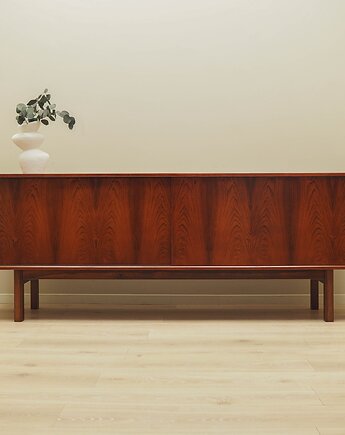 Sideboard palisandrowy, duński design, lata 70, produkcja: Omann Jun, Przetwory design