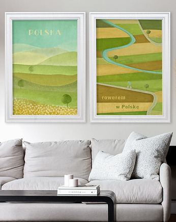 Polska jest piękna - zestaw 2 plakatów, minimalmill