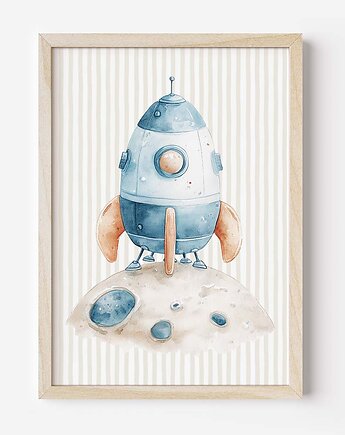 Plakat Na Ścianę Dla Dzieci Kosmos nr. 18, Dekoracjan