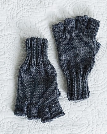 Męskie wełniane mitenki z alpaką, MonDu