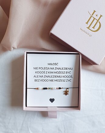 Bransoletka dla pary PERFECT MATCH, Hey details