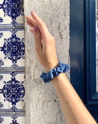 Jedwabna scrunchie Blue, Volie Line