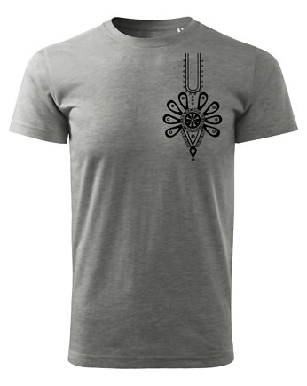 Tatra Art podhalańska Parzenica t-shirt szary, Tatra Art