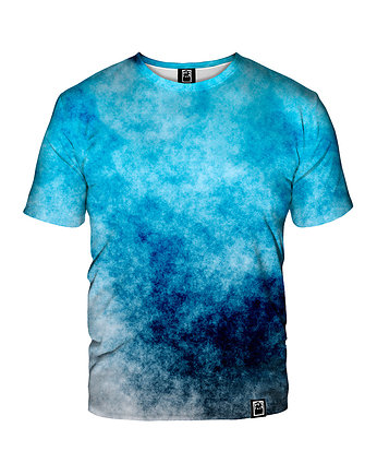 Damski T-shirt DR.CROW Blue Grunge, DrCrow