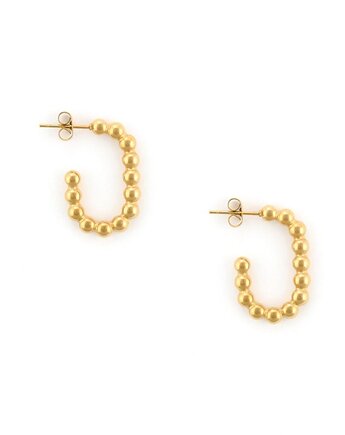 Kolczyki elipsy z kuleczek, Kulka Bransoletki