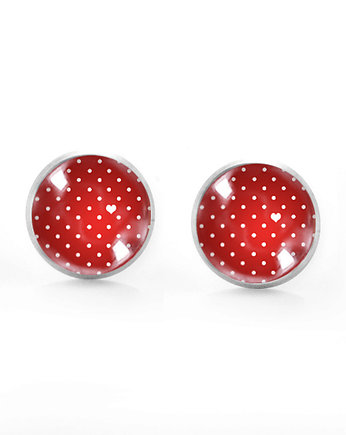Love dots red - mini wkręty, Makaliboo
