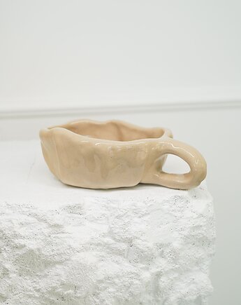 Kubek NISKI 210 ml, rel ceramic