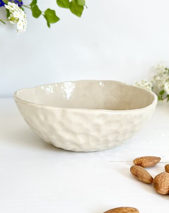 Ceramiczna miska S - naturalna glina, Och ceramika