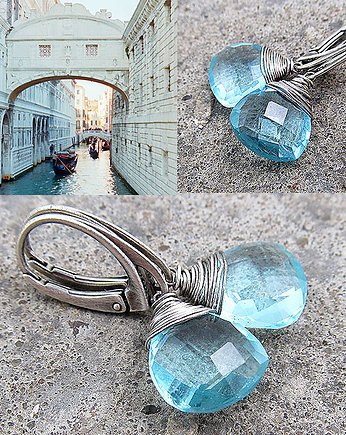 Kolczyki Venetian crystal, Marta Latawiec