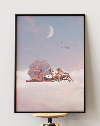 Plakat Przyjaciele - Kolaż Fine Art, DAPIDOKA