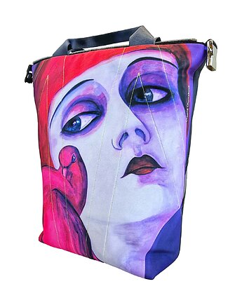 Art MIMA bag UNI & Oksana Chumakova print, MIMAbags