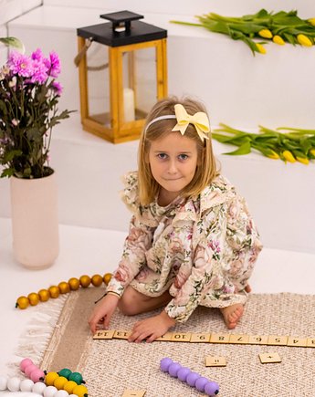 Kolorowe Perły Montessori XXL, OSOBY - Prezent dla dwulatka