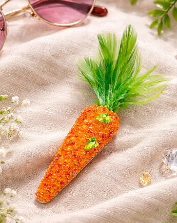 Broszka Marchewka, migotka shop