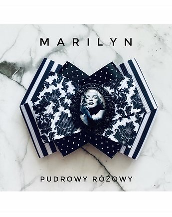 Kolekcja Brosz z Marilyn Monroe NOWOŚĆ Ikona Stylu, Pudrowy Różowy
