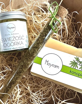 Zestaw Zielono mi, Mayram Manufaktura Kosmetyków