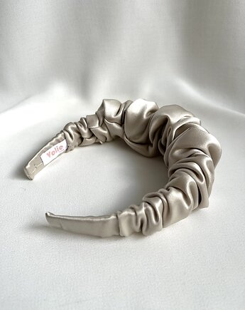 Marszczona opaska do włosów Alva maxi, Volie Line