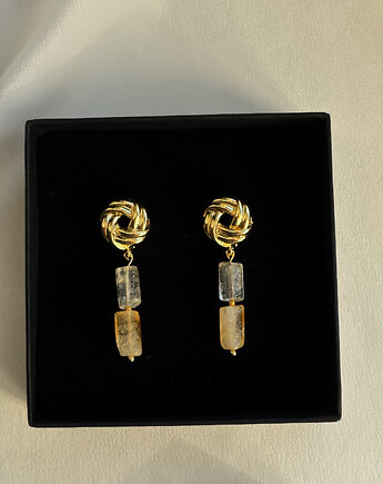 Kolczyki z cytrynem, Chmolowska Jewellery