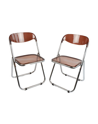 Para krzeseł składanych Modello Depositato, Włochy, lata 70, Think Modern