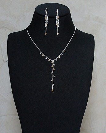 Cyrkonie choker vol. 5   -  naszyjnik, Katia i krokodyl