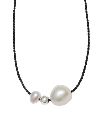 Naszyjnik jedwabny perły, Vander jewelry