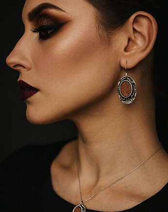 Srebrny 925 wisiorek druza agatowa delikatny piękny ., Sin Art 