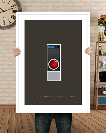 2001: A Space Odyssey - plakat 50x70 cm, minimalmill