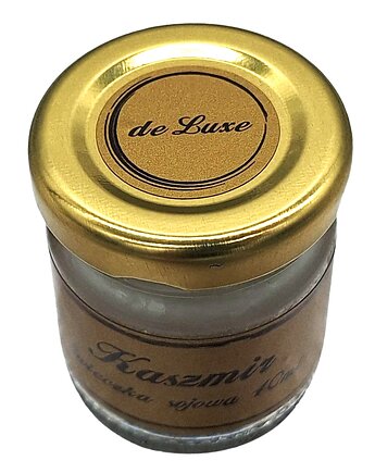 Świeczka Sojowa Kaszmir 40 ml Ręcznie Robiona w Słoiczku Premium, Sklep Angelos
