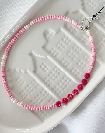 Charms do telefonu  BONJOUR pink, NOMAD