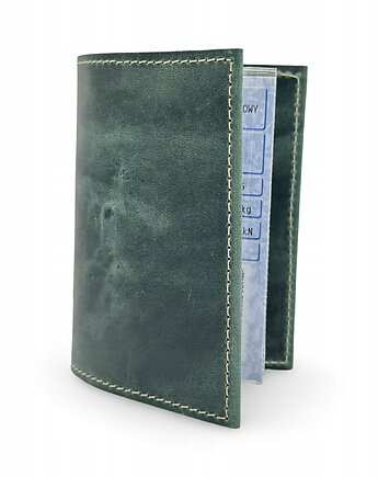 Etui na Dowód Rejestracyjny na Dokumenty Pokrowiec Zielone Parker Quality, Parker Quality