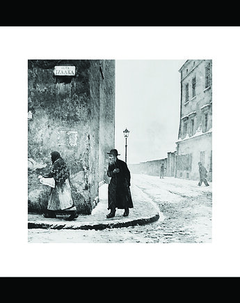 Obrazek w ramce - ul. Izaaka, 1938, Galeria LueLue