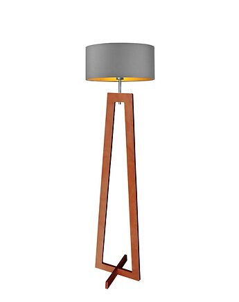Nowoczesna lampa stojąca BALI GOLD, LYSNE