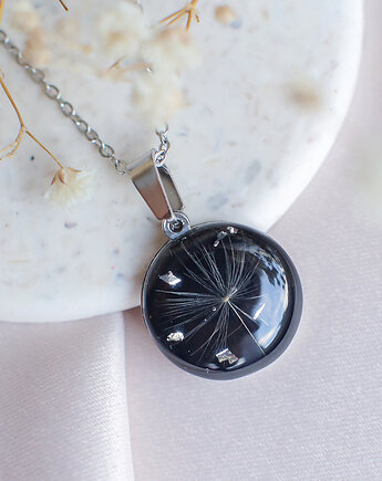 Wisiorek z rzęsek dmuchawca, nature gift