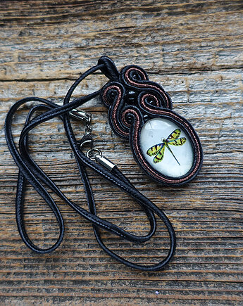 Wisiorek z ważką, Mró Soutache