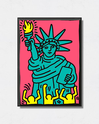 Keith Haring "Art Poster", Pas De LArt