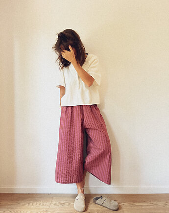 Spodnie BAMBINO /Pink Chocolate/, FLORISTA