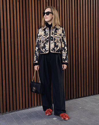 Spodnie palazzo wool, COCOON