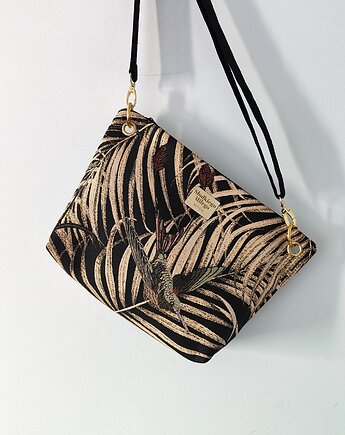 Torebka R U T H Golden Leaves - żakardowa torebka midi, Słodkiego Miłego Szycia