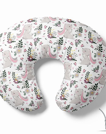 Poduszka rogal do karmienia Króliczki długouche, Baby Love Decor